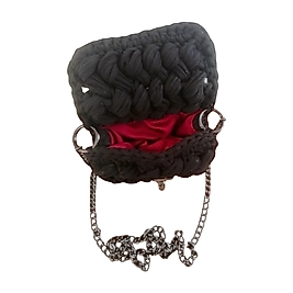 Meriko zincir askılı el örgüsü çanta