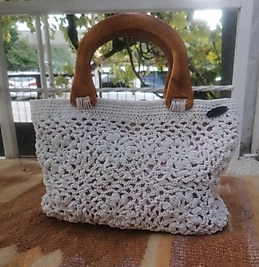 Meriko el örgüsü astarlı çanta